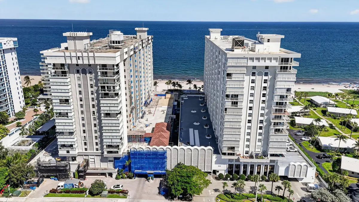 Aerial View at 1000 S Ocean Boulevard PHG, Pompano Beach