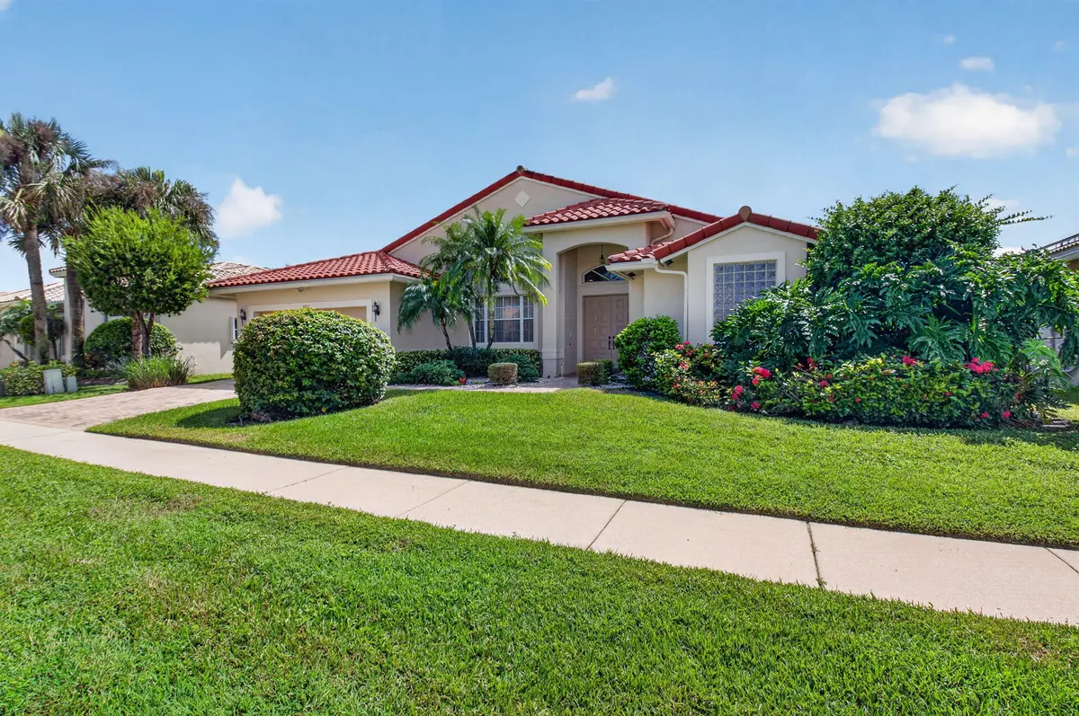 Front of House at 6802 Treves Way, Boynton Beach