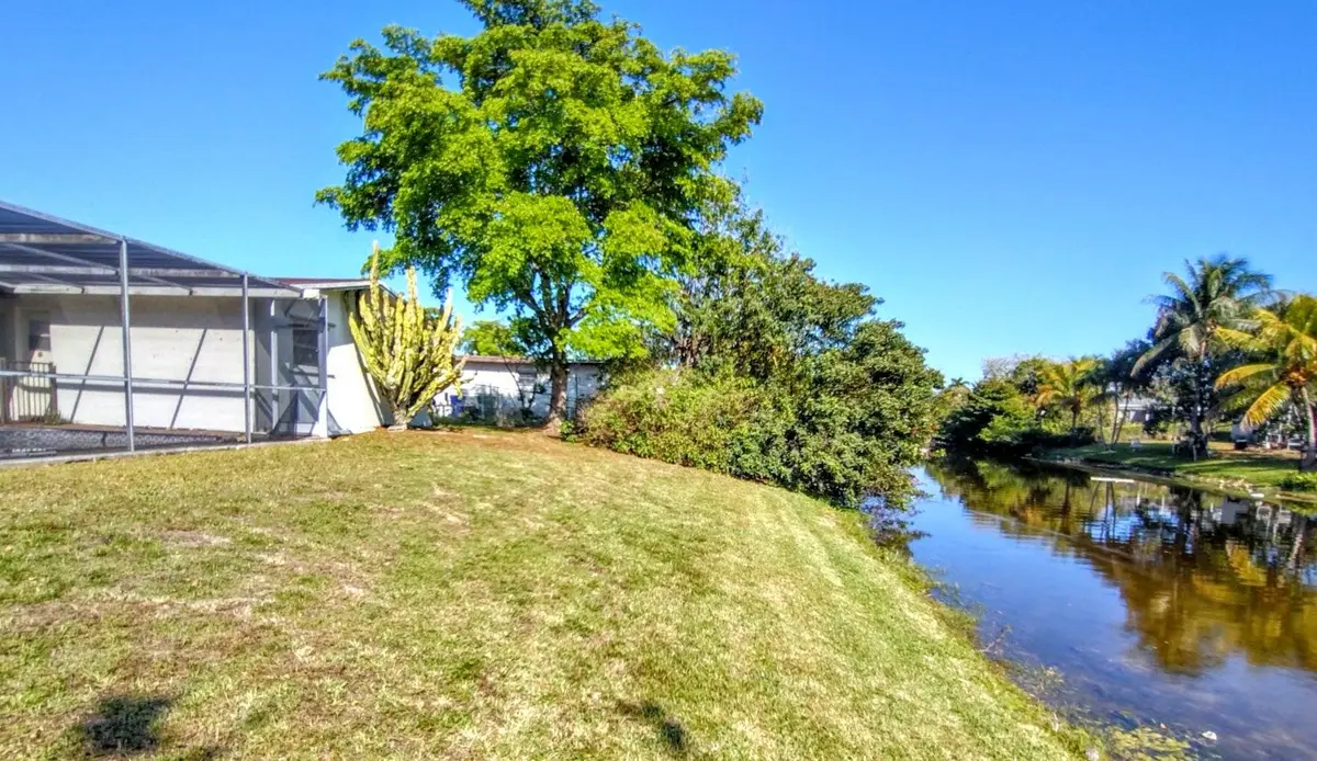 Backyard at 8528 Windsor Drive, Miramar