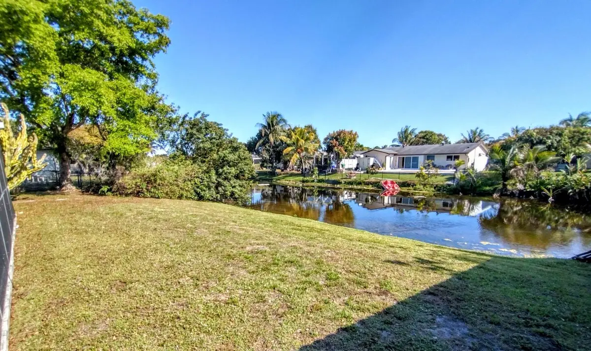 Backyard and View at 8528 Windsor Drive, Miramar