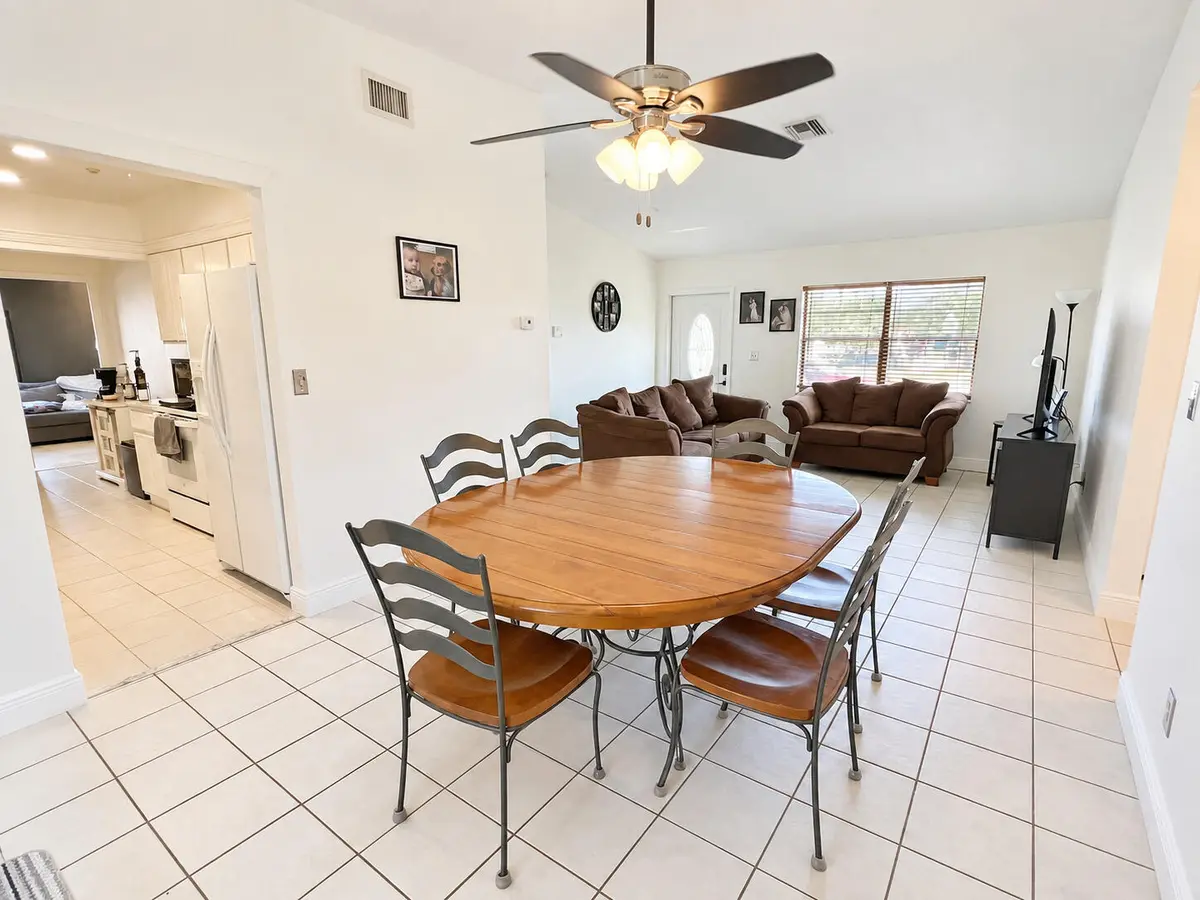 Dining area at 12411 SW 10TH Court, Davie