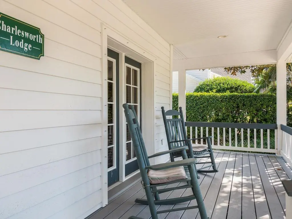 Charlesworth Lodge Sign at 807 CAROLINA Circle, Vero Beach
