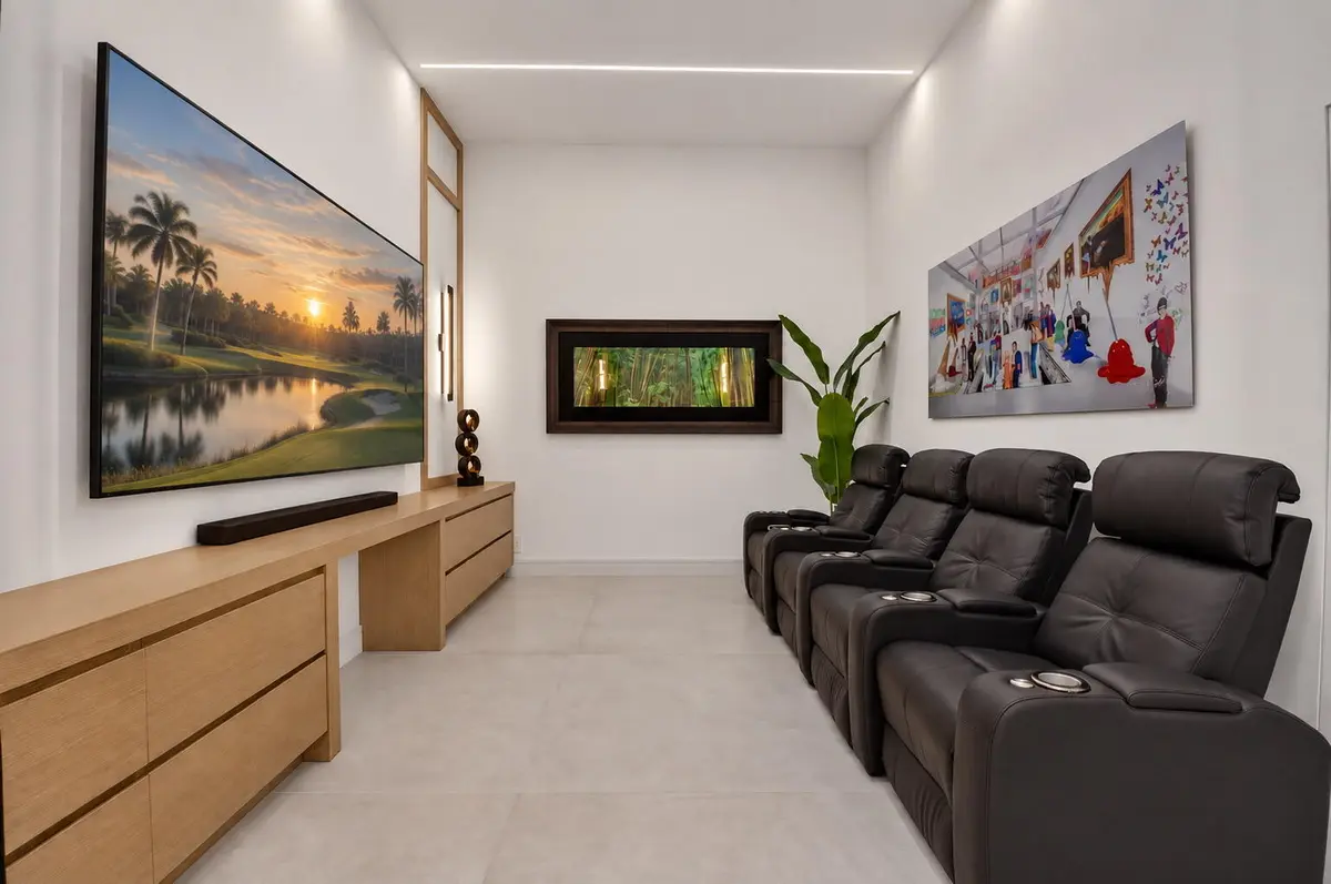 media room/office/den at 6531 Somerset Circle, Boca Raton