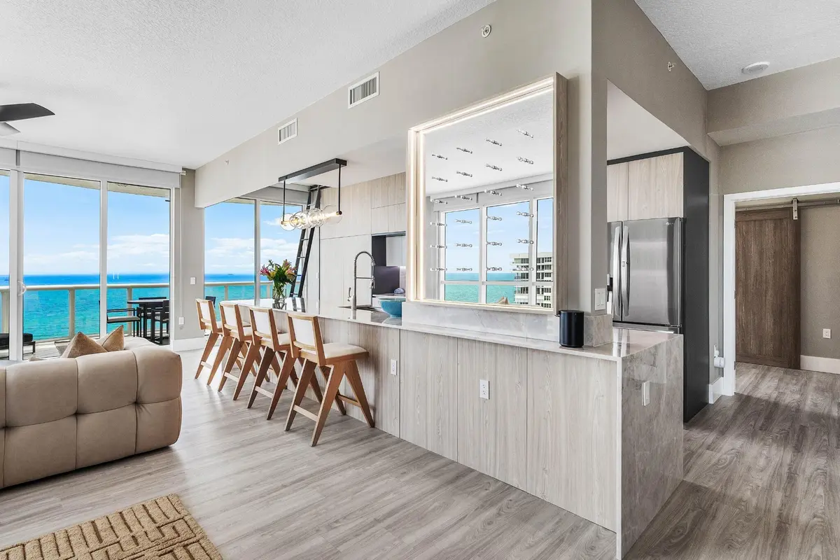 022 - kitchen_gorgeous ocean views at 4240 Galt Ocean Drive 2402, Fort Lauderdale