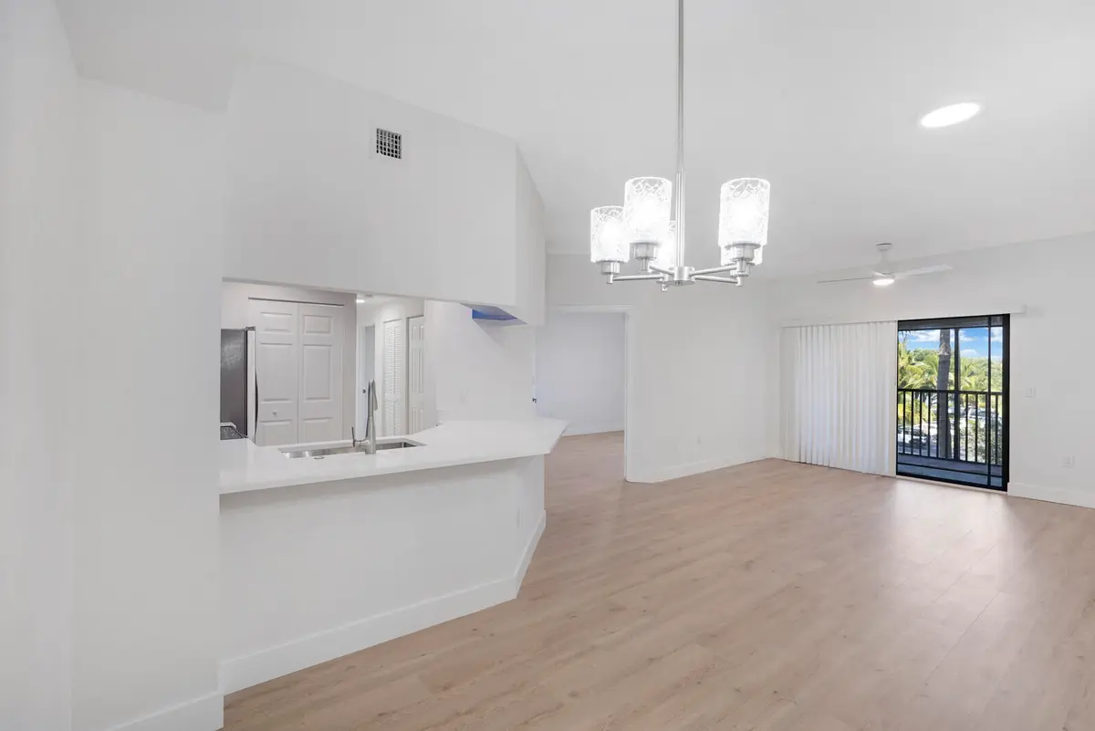 2724-305 DINING TO LIVING at 2724 ANZIO Court 305, Palm Beach Gardens