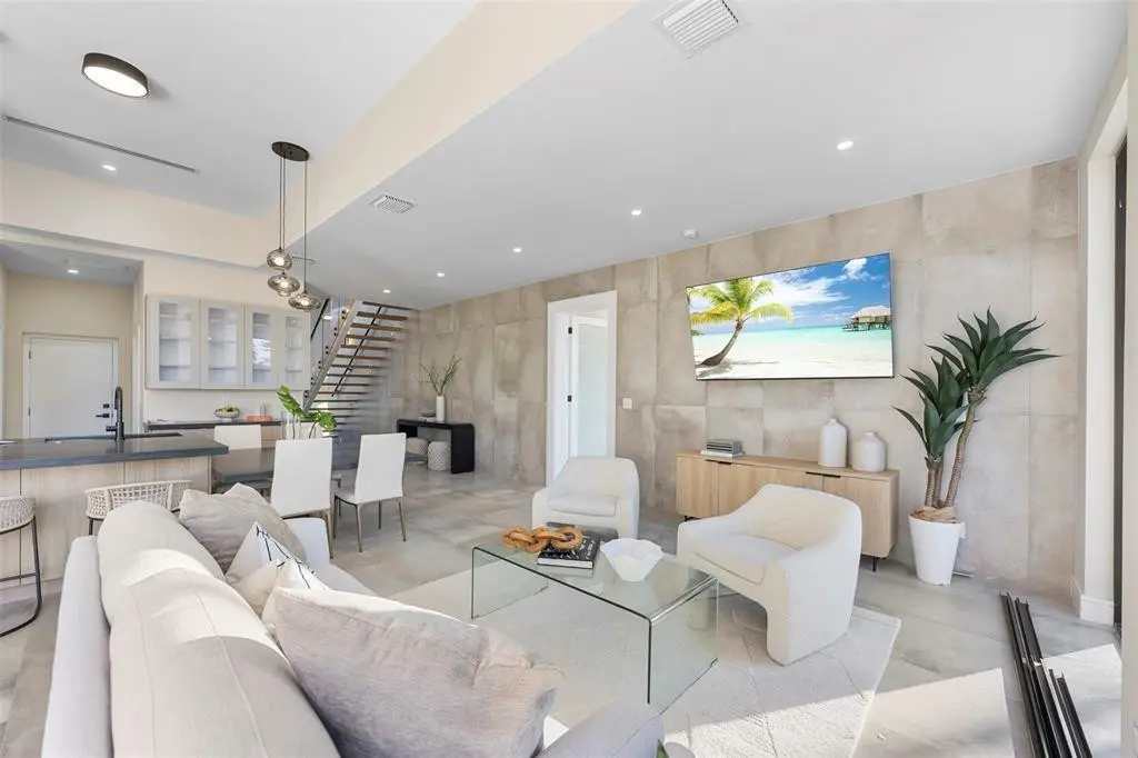 Living Room at 1212 AVOCADO Isle, Fort Lauderdale