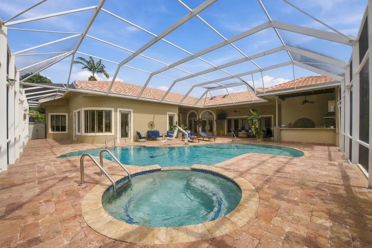 Pool at 21733 Old Bridge Trail, Boca Raton