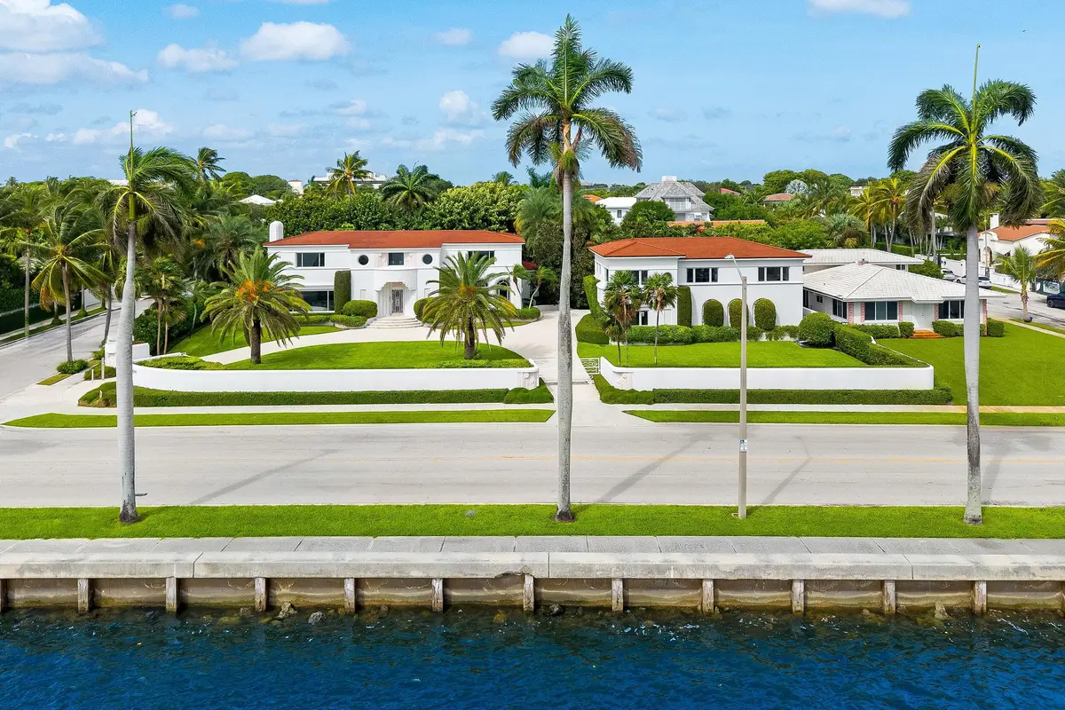 Aerial at 2631 S Flagler Drive, West Palm Beach