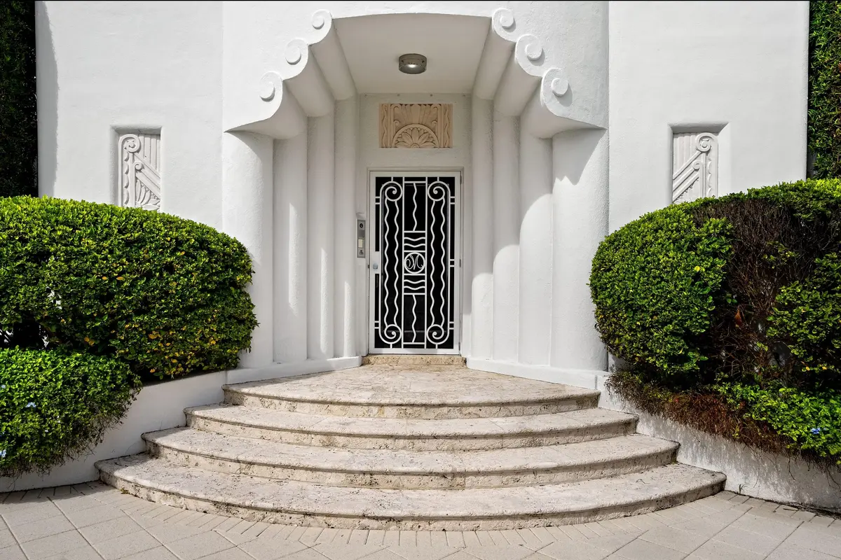 Front Entry at 2631 S Flagler Drive, West Palm Beach