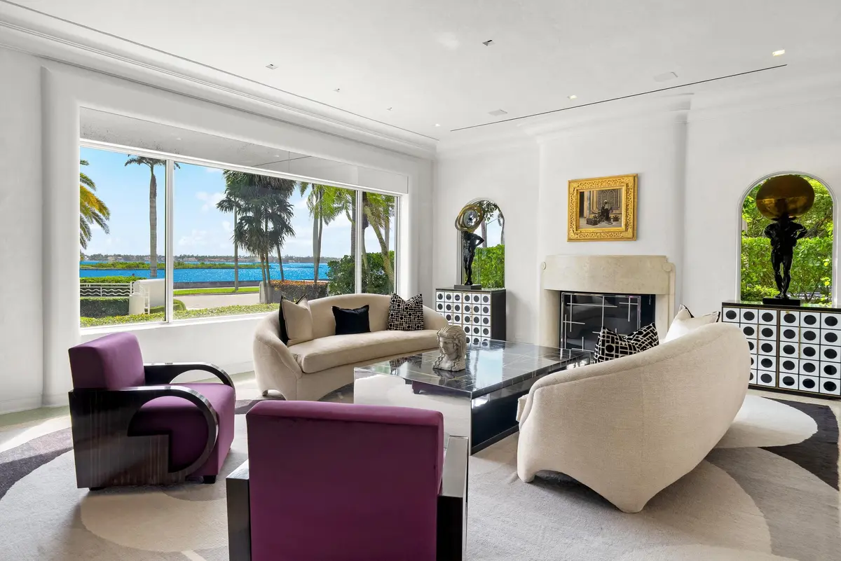 Living Room at 2631 S Flagler Drive, West Palm Beach