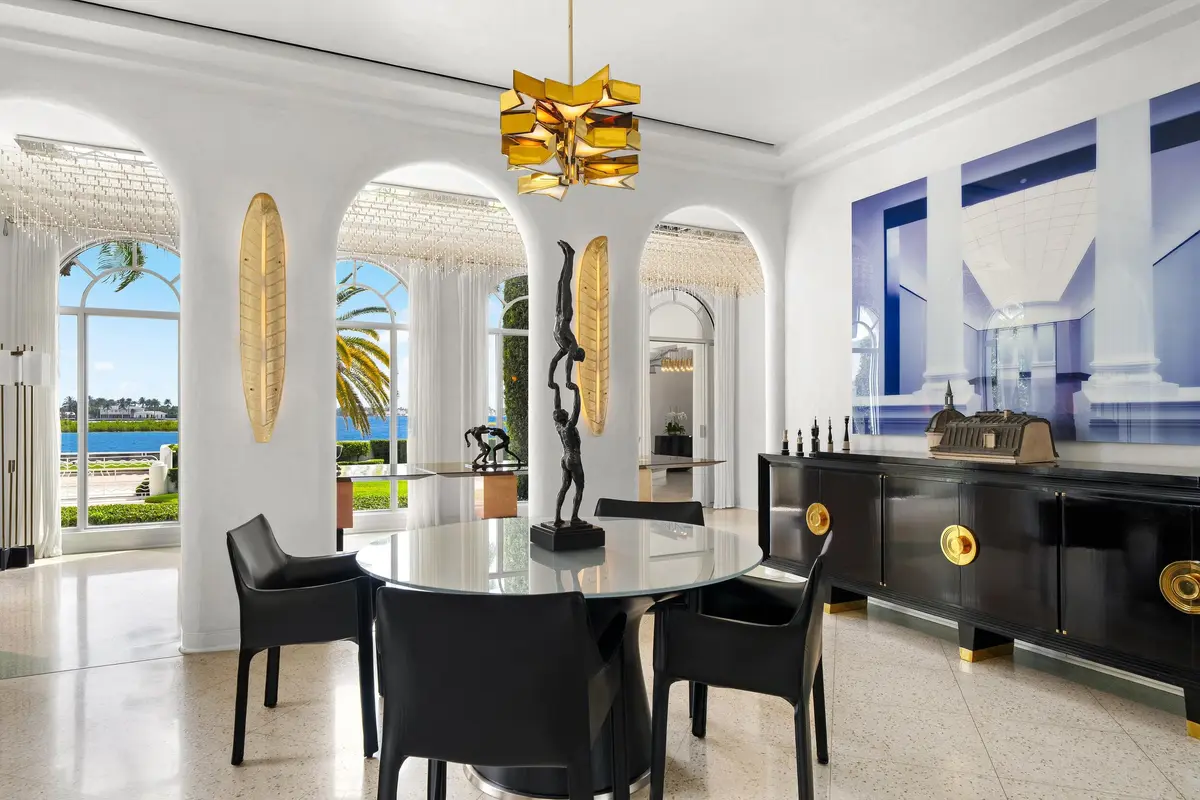 Dining Room at 2631 S Flagler Drive, West Palm Beach