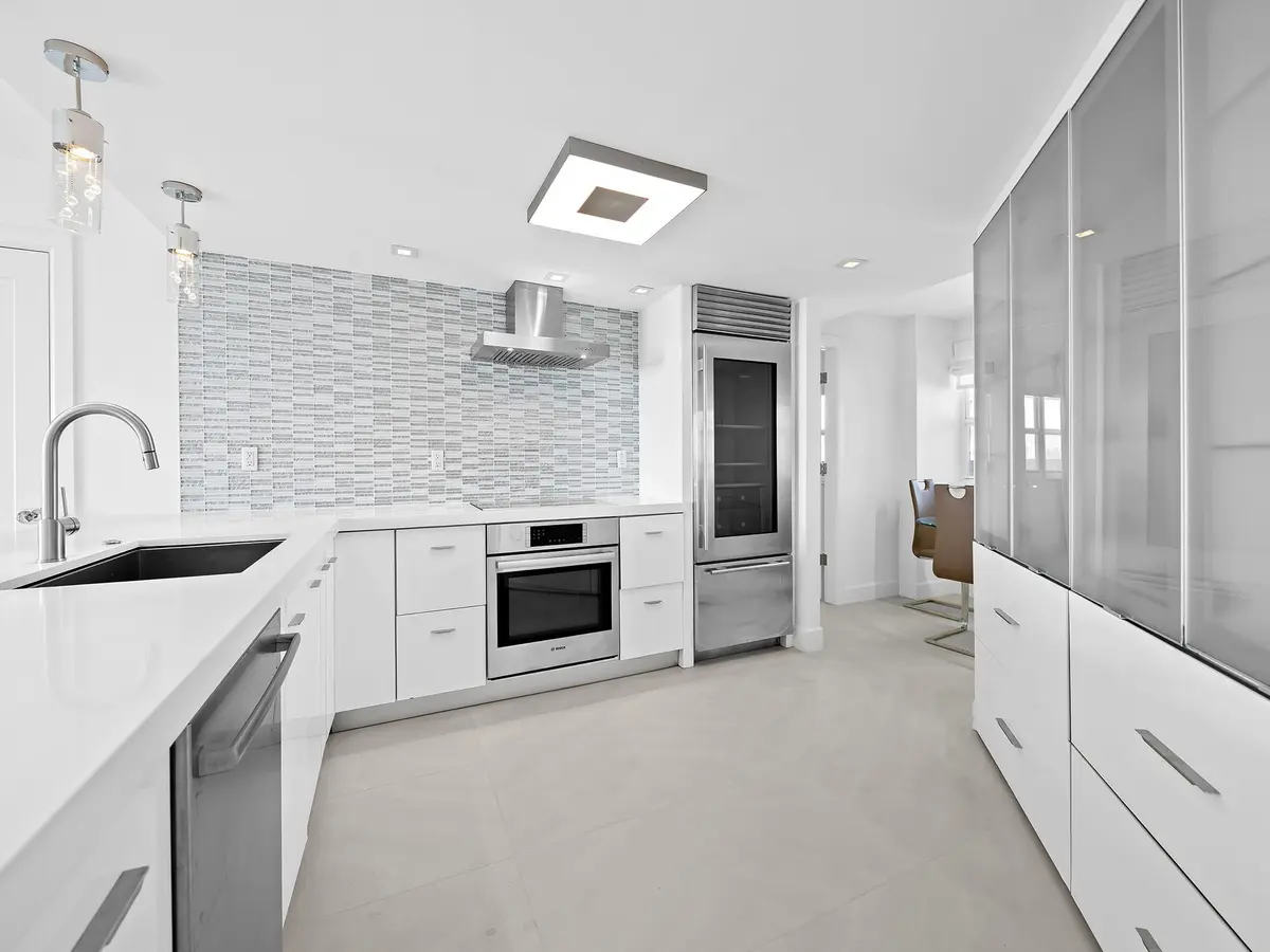 What a great chefs kitchen. at 2000 S Ocean Drive 709, Fort Lauderdale