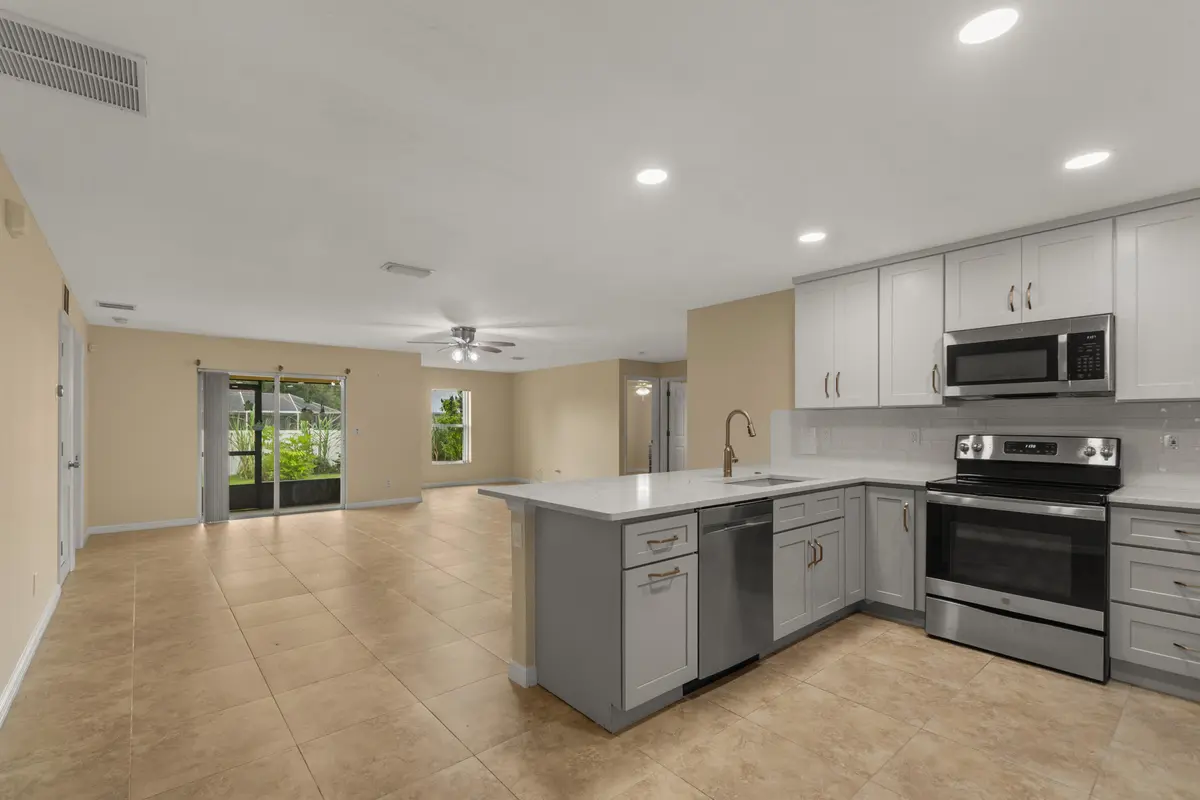 Kitchen/Living Space at 1961 SW Diamond Street, Port St. Lucie