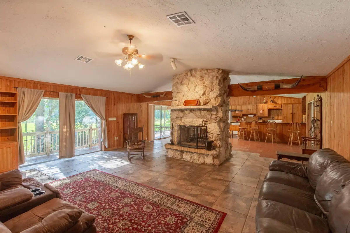 2833 F Rd Fireplace at 2833 F Road, Loxahatchee Groves