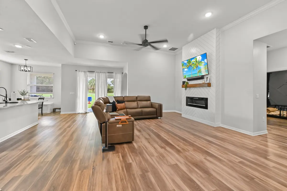 Living Room at 6128 NW DENSAW Terrace, Port St. Lucie