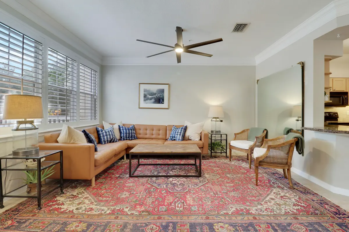 Living room at 776 Dakota Drive 106, Jupiter