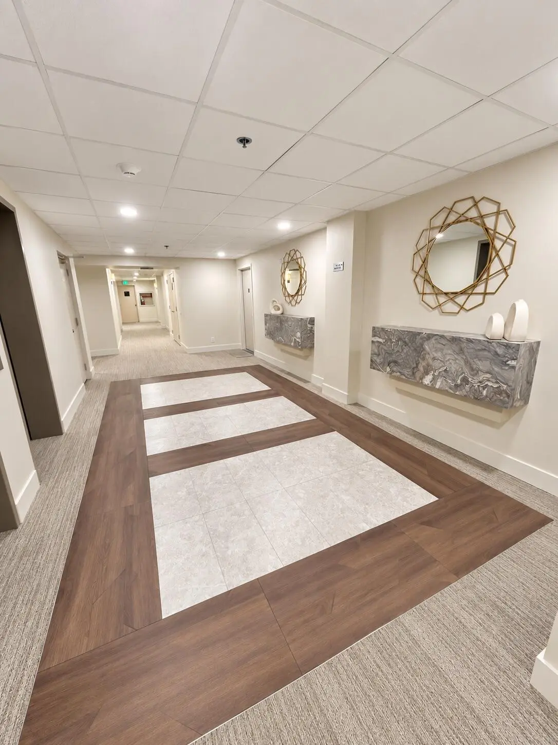 Hallway 2 at 4505 S Ocean Boulevard 104, Highland Beach