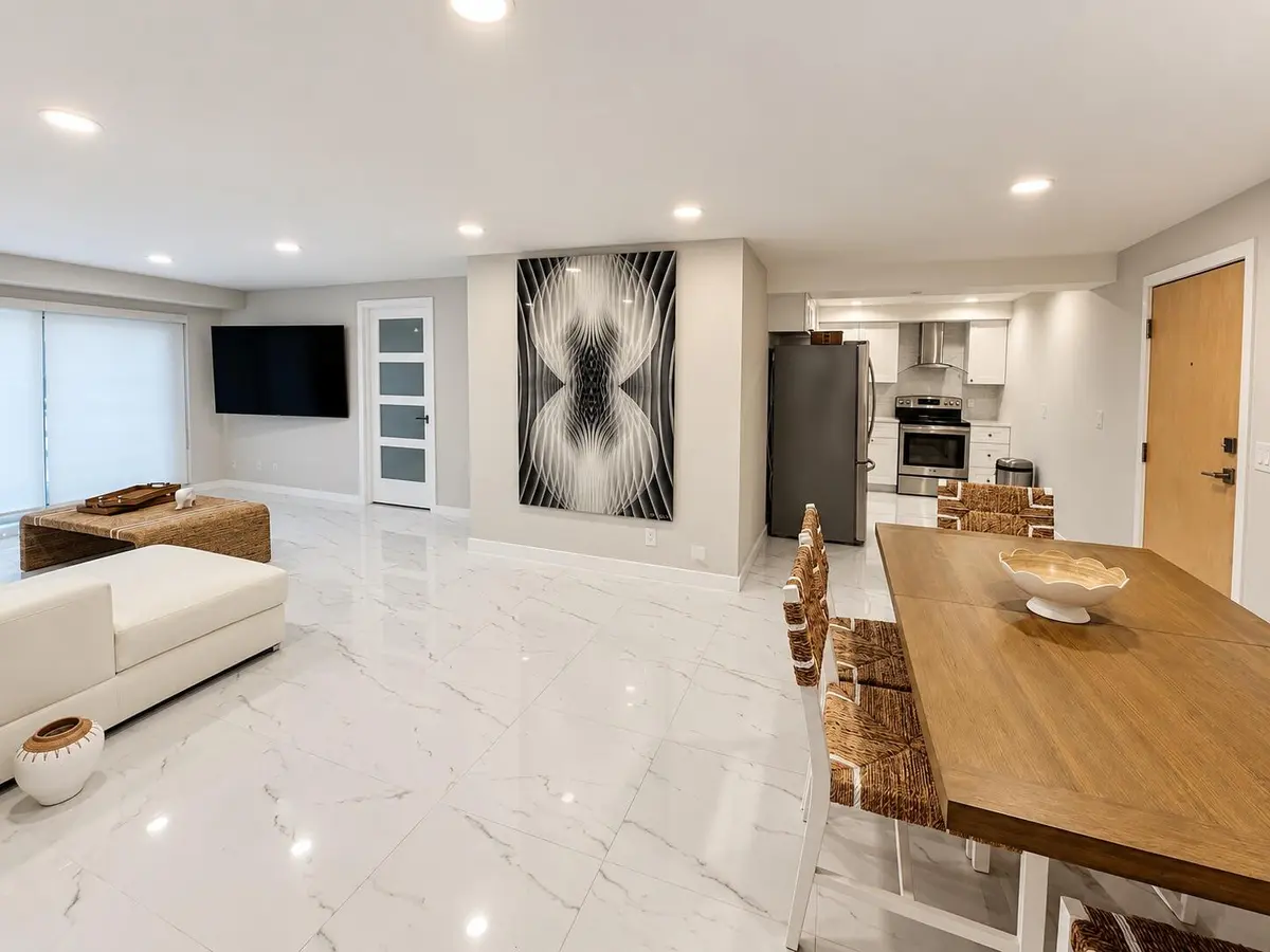 Main Living at 4505 S Ocean Boulevard 104, Highland Beach