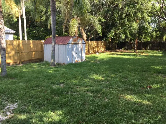 backyard at 5096 NW 5th Street, Delray Beach