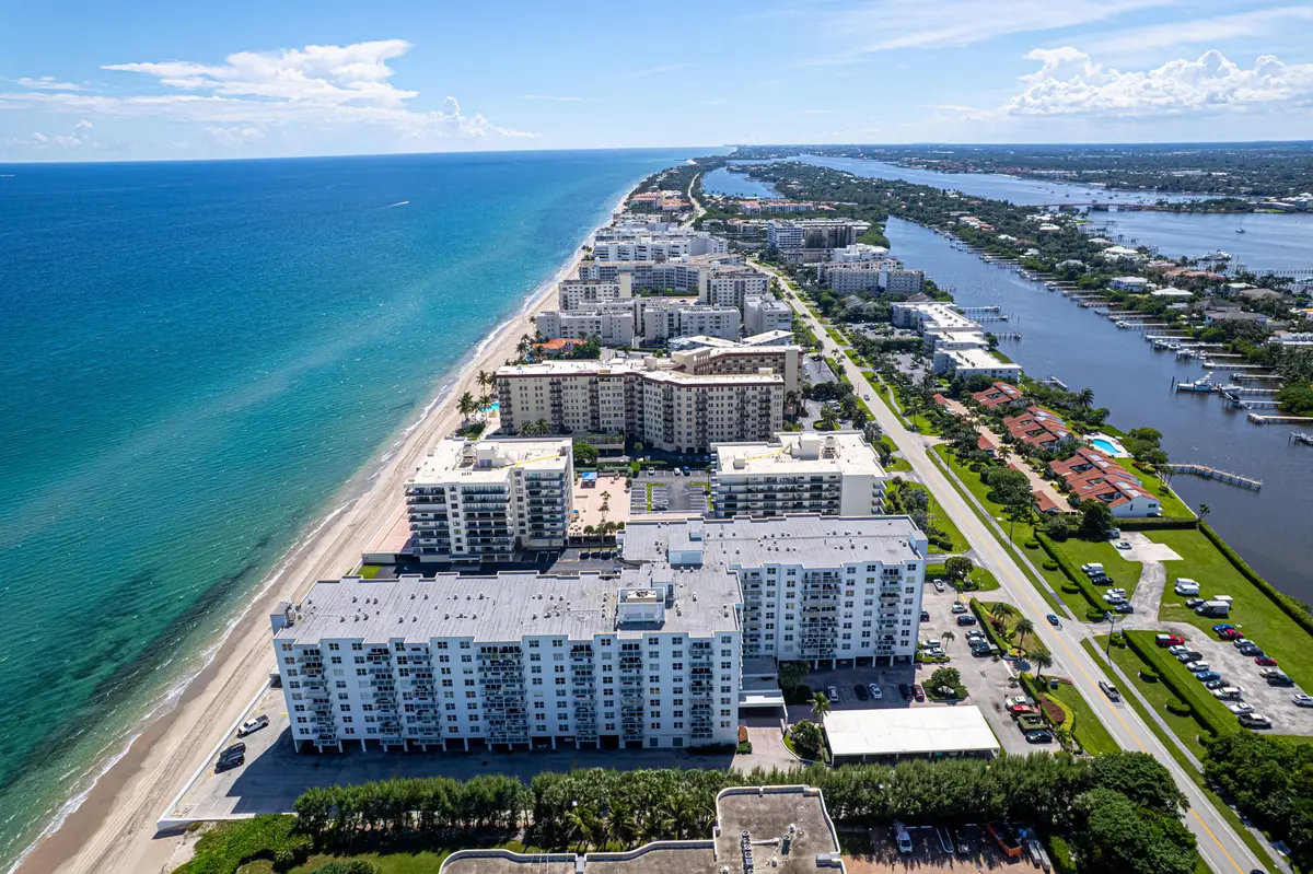 Aerial at 3450 S Ocean Boulevard 121, Palm Beach