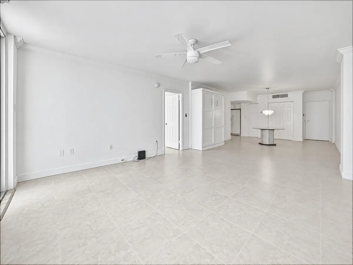 Living Room-Dining Area at 3450 S Ocean Boulevard 121, Palm Beach