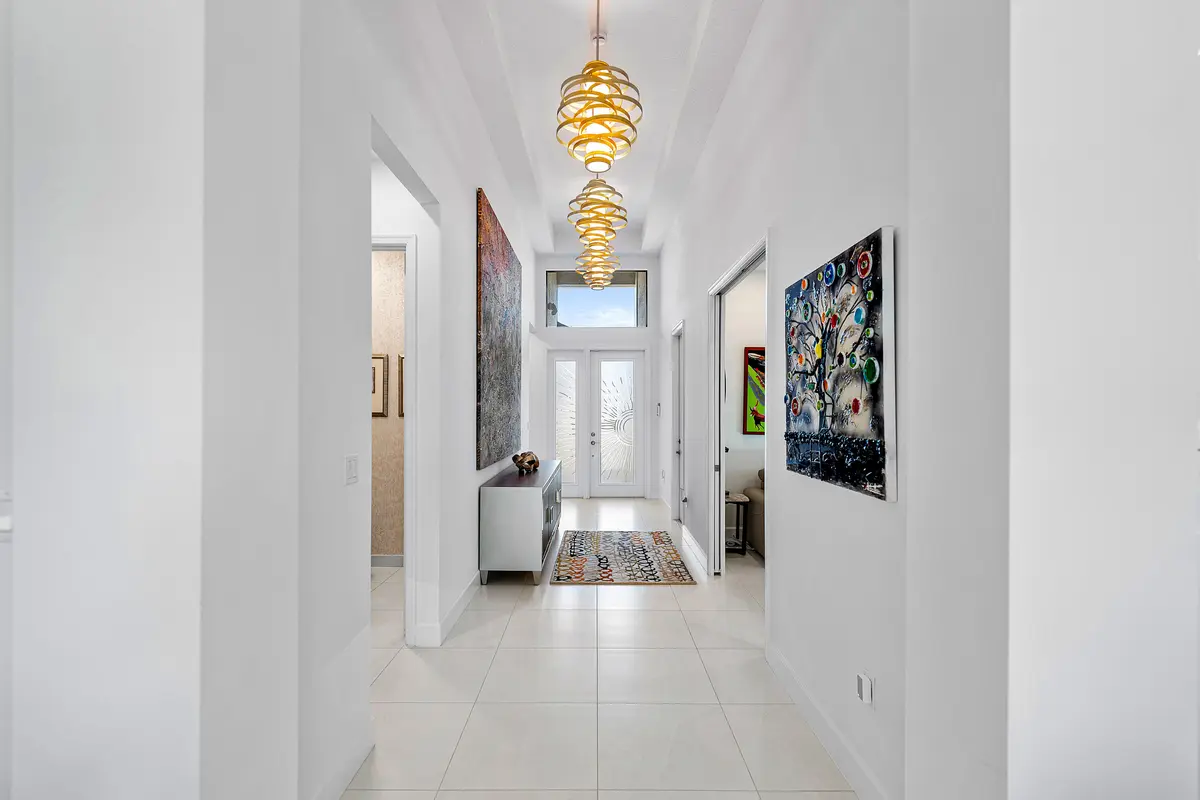 Entry Foyer at 9826 Turning Bluff Lane, Boynton Beach