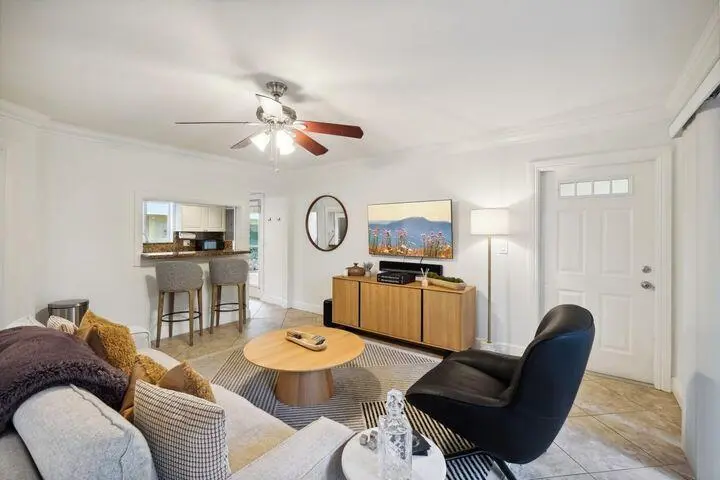 Unit 1 Living Rm at 49 SE 7TH Avenue, Delray Beach