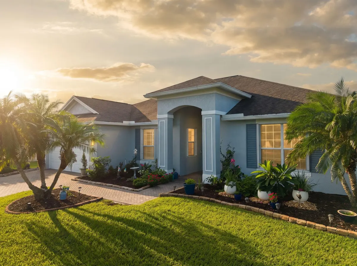 Virtually enhanced at 670 TANGELO Circle, Vero Beach