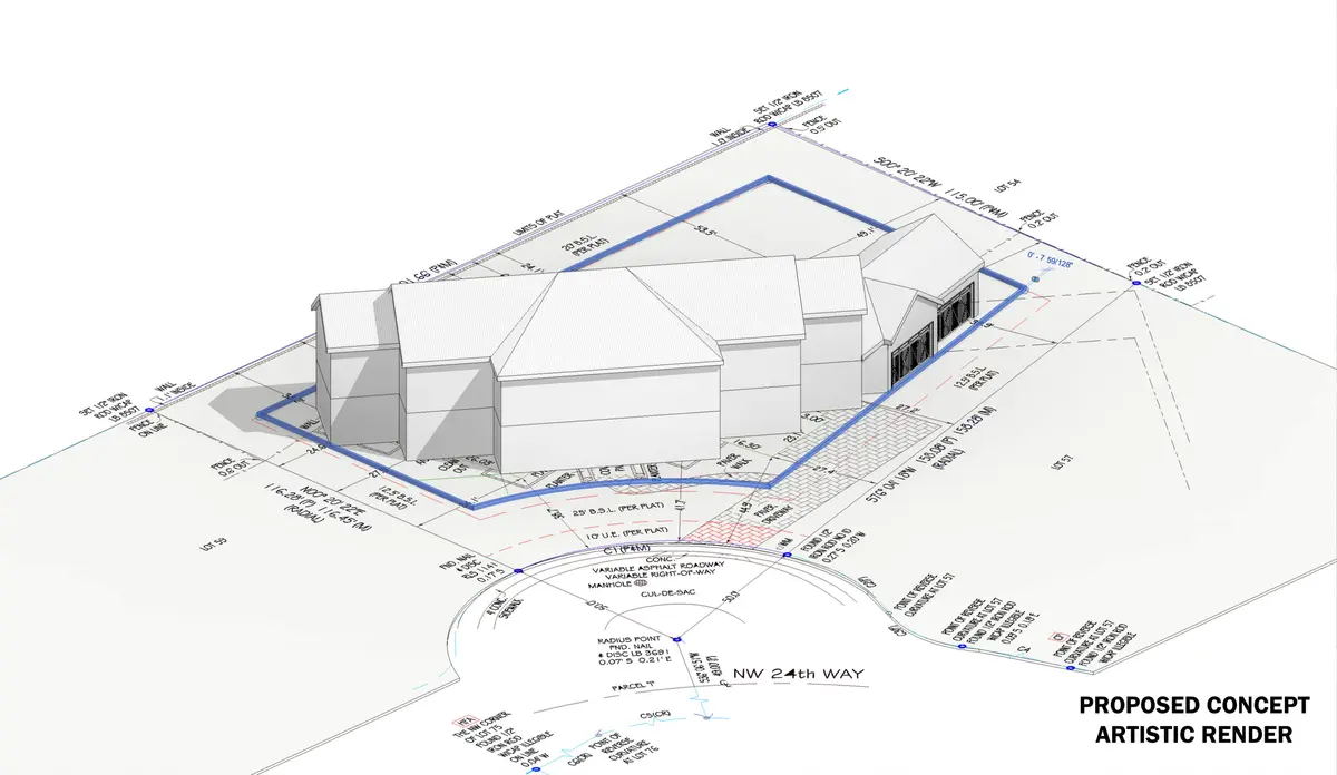4600 NW 24th Render MASSING Email (2) at 4600 NW 24th Way, Boca Raton