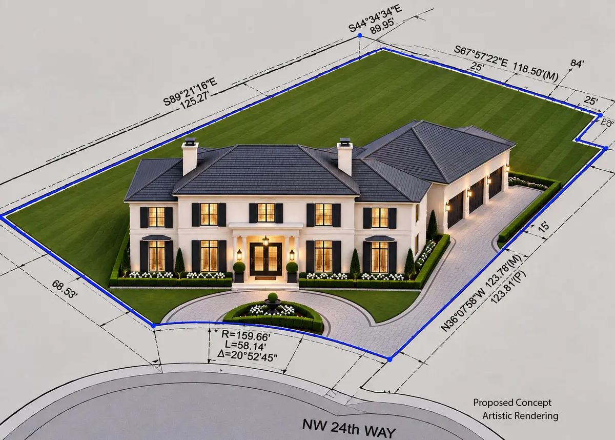 4600 NW 24th Way - Proposed Concept - 1 at 4600 NW 24th Way, Boca Raton