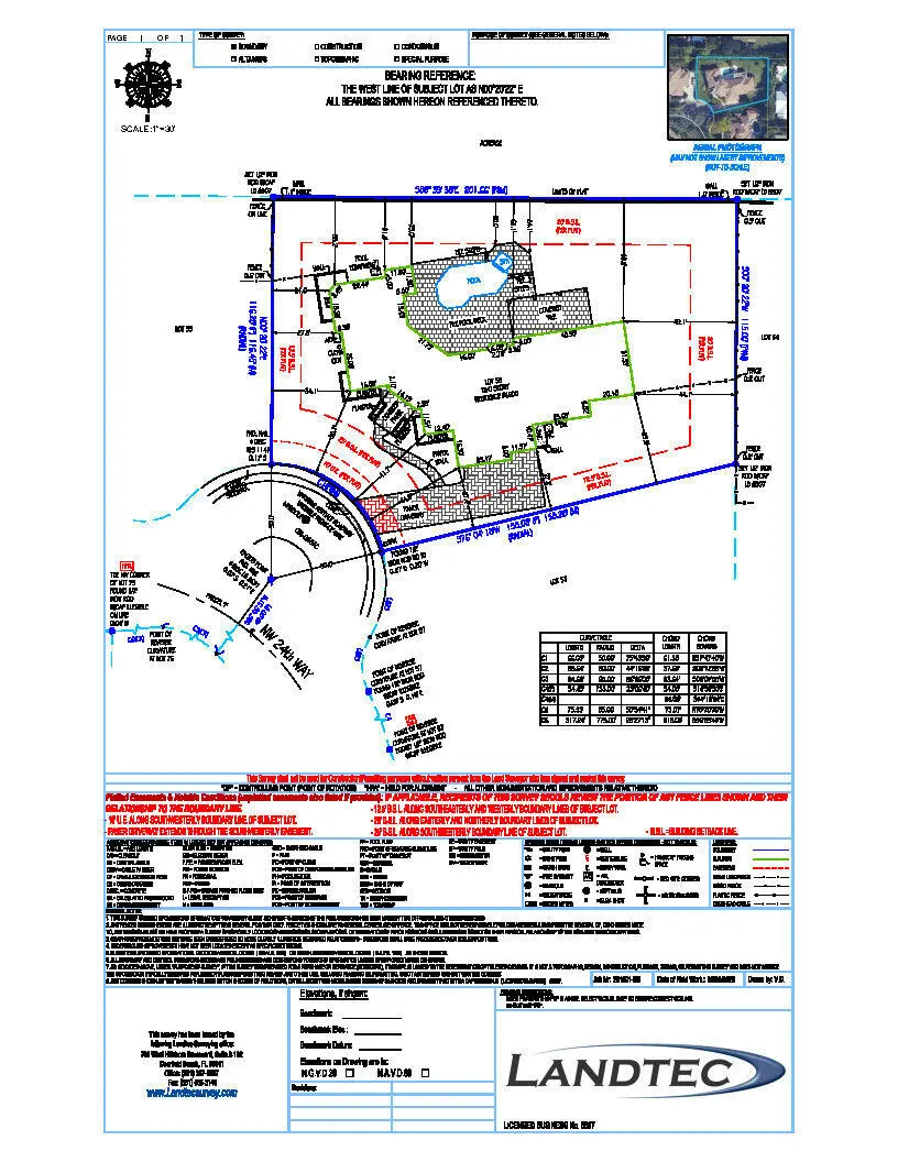 Survey 4600 NW Way at 4600 NW 24th Way, Boca Raton