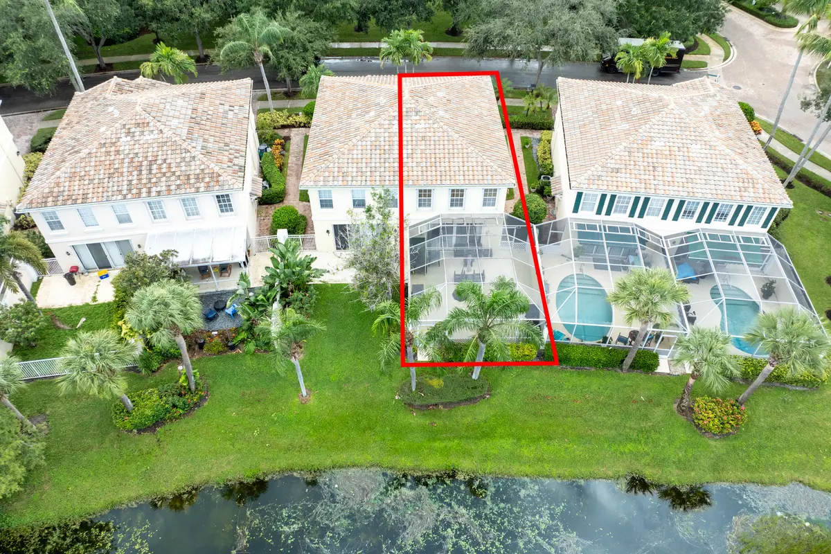 Aerial View at 154 SANTA BARBARA Way, Palm Beach Gardens