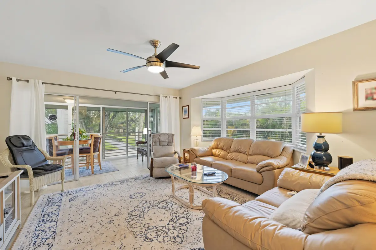 Living Room at 2 Garden Street 201M, Tequesta