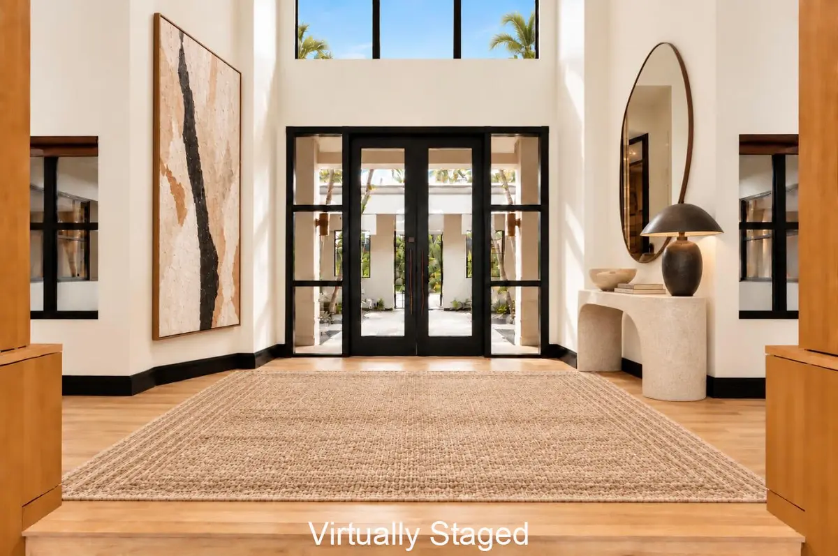 Foyer STAGED at 414 Mariner Drive, Jupiter