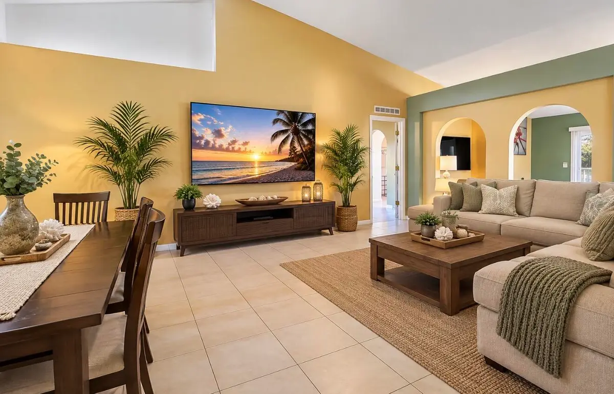 Enhanced Great Room at 8745 105TH Court, Vero Beach