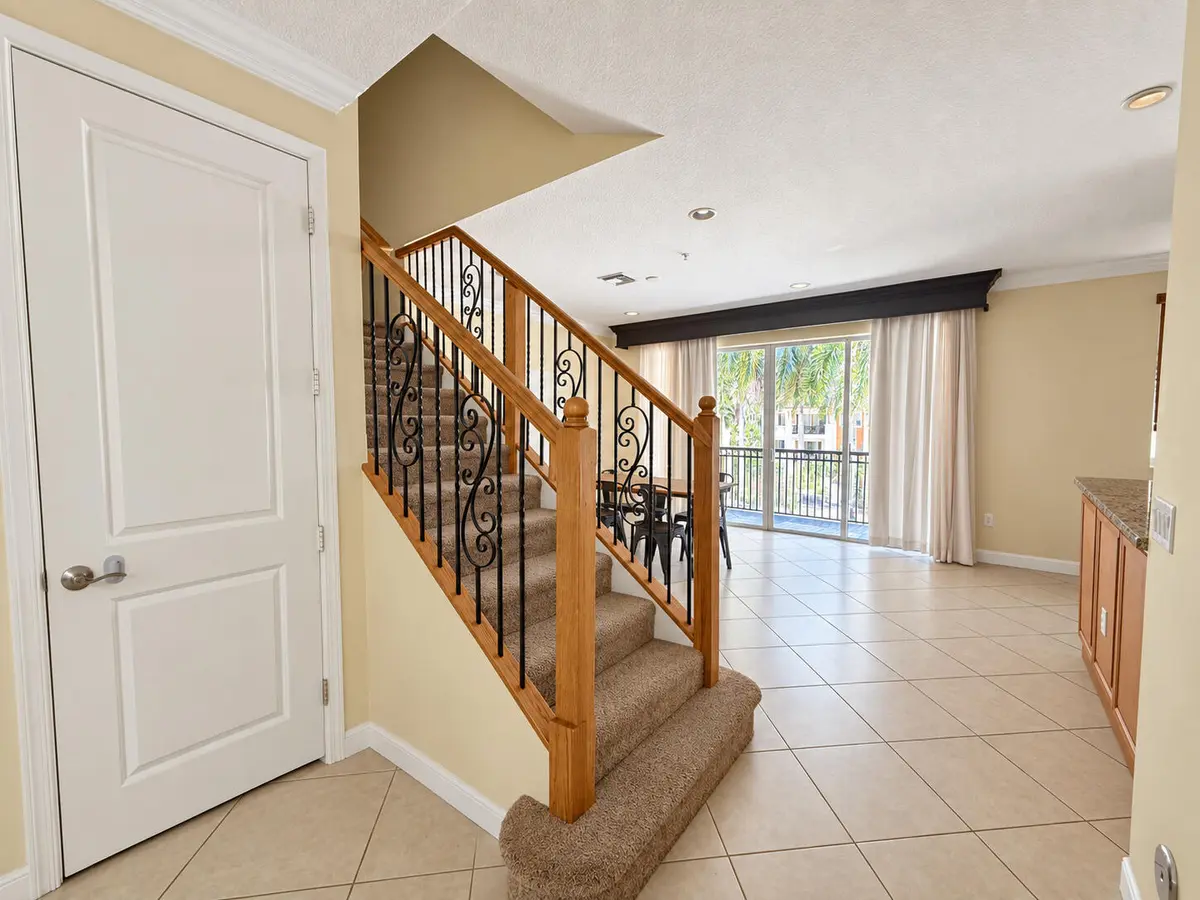 Stairs/View of Balcony from TV Room at 2900 NW 125TH Avenue 3-305, Sunrise