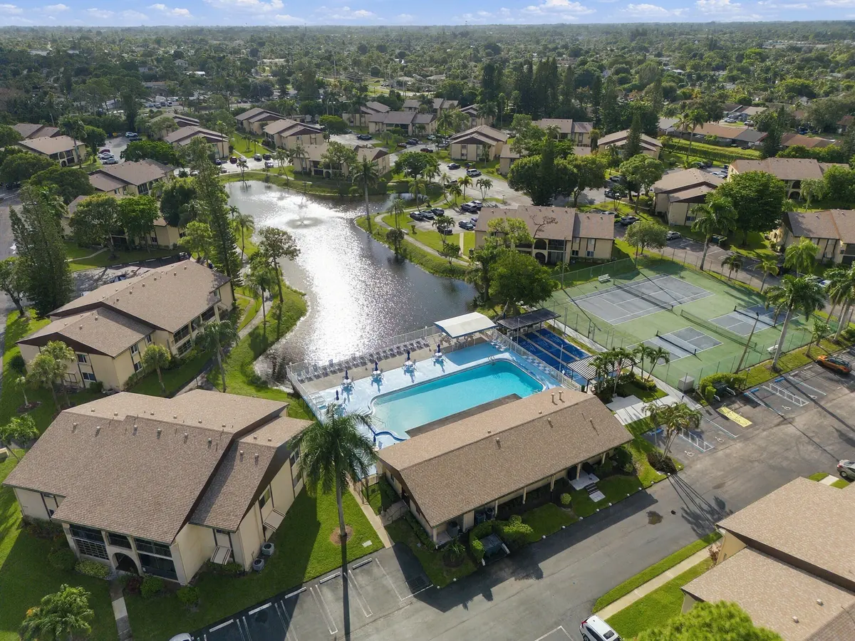Aerial Neighborhood View at 313 PINE RIDGE Circle C-2, Greenacres