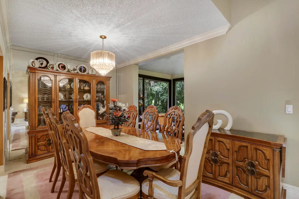 Dining Room at 7828 LA MIRADA Drive, Boca Raton