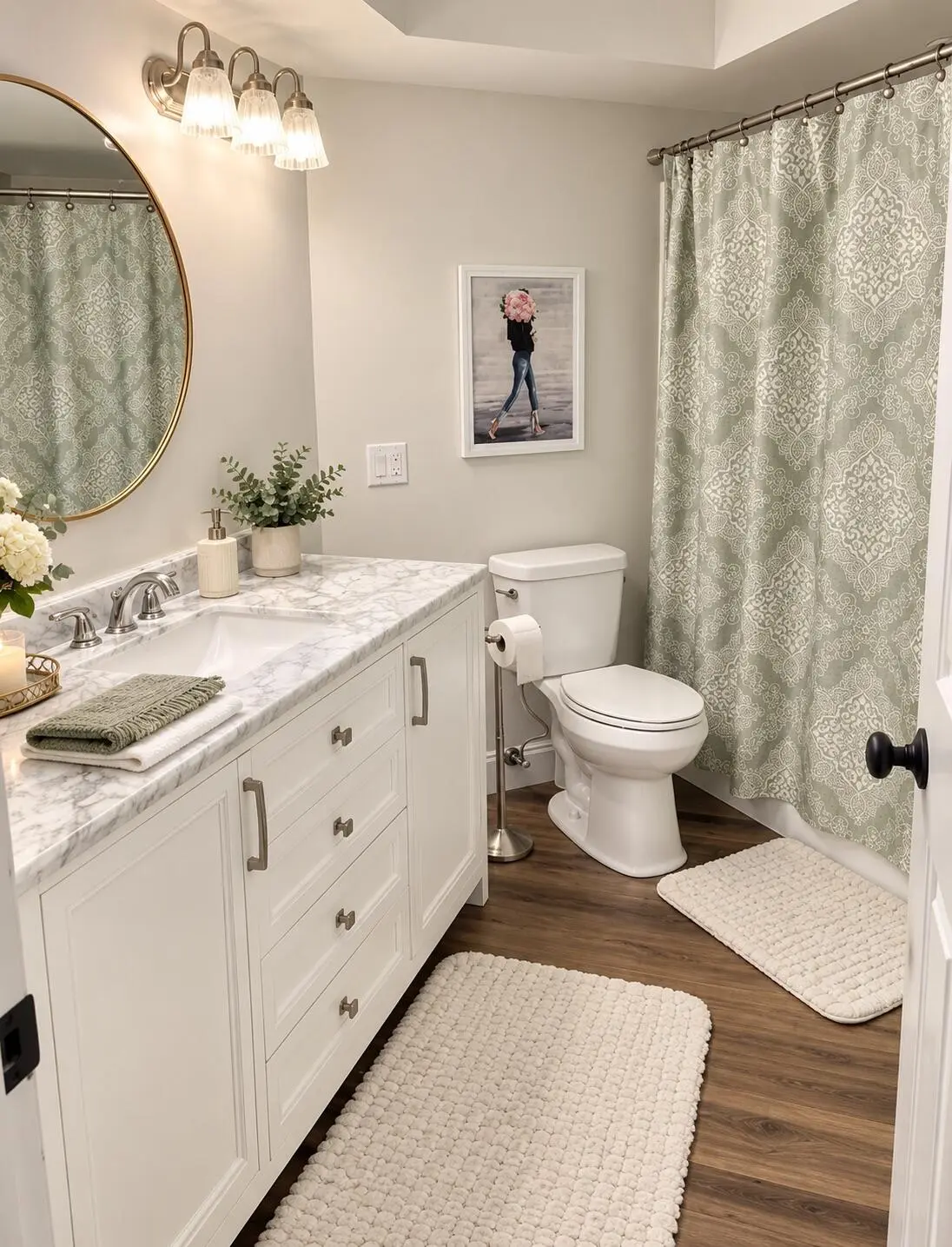 Bathroom at 4386 HAZEL Avenue C, Palm Beach Gardens