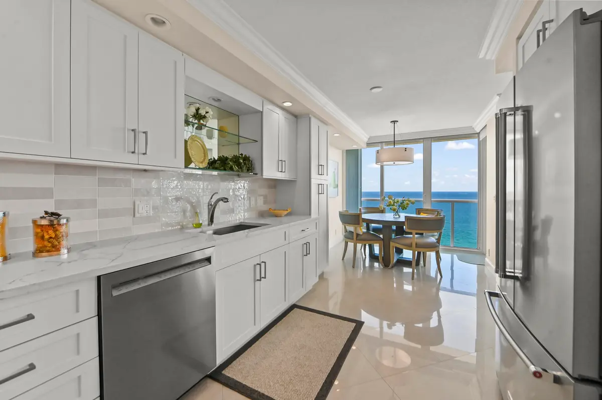 OCEANFRONT Kitchen at 2800 S Ocean Boulevard 22-K, Boca Raton