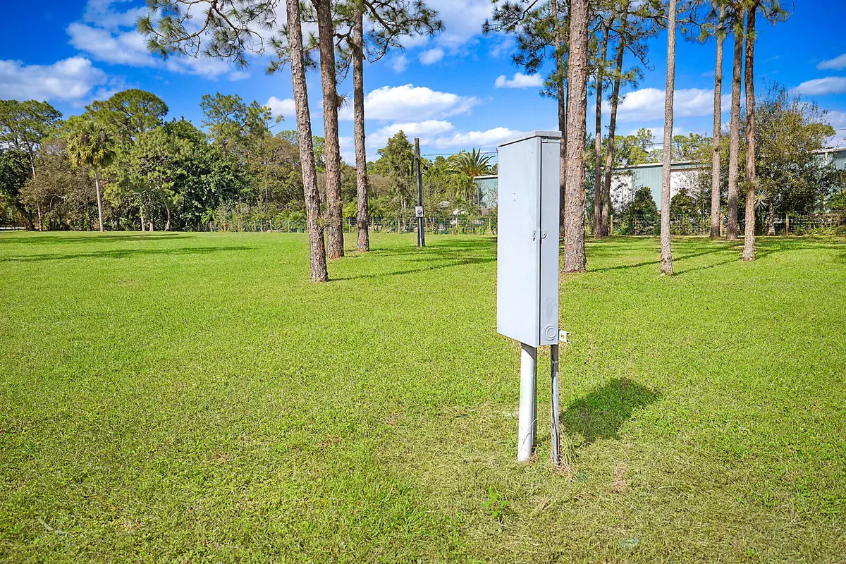 electric meter at 2150/2140 C Road, Loxahatchee Groves