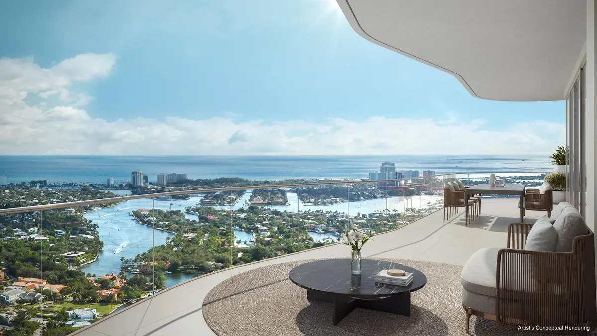 Related_Group-Andare-03-Unit_D_Balcony-0 at 521 E LAS OLAS Boulevard 4102/4103, Fort Lauderdale