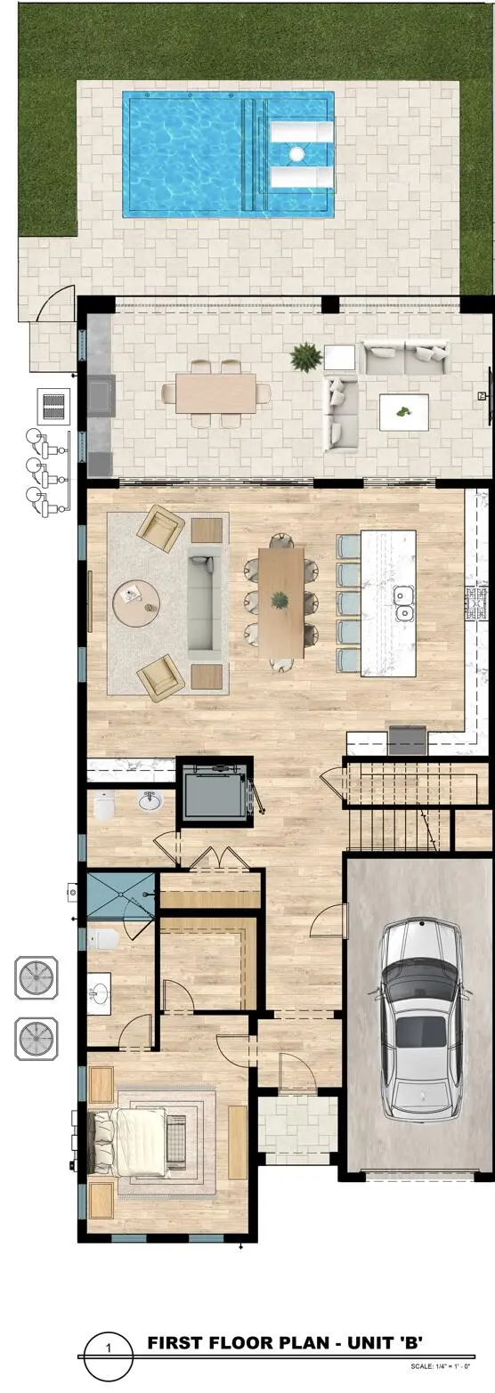 First Floor Unit B at 8686 SE Mars Street, Hobe Sound