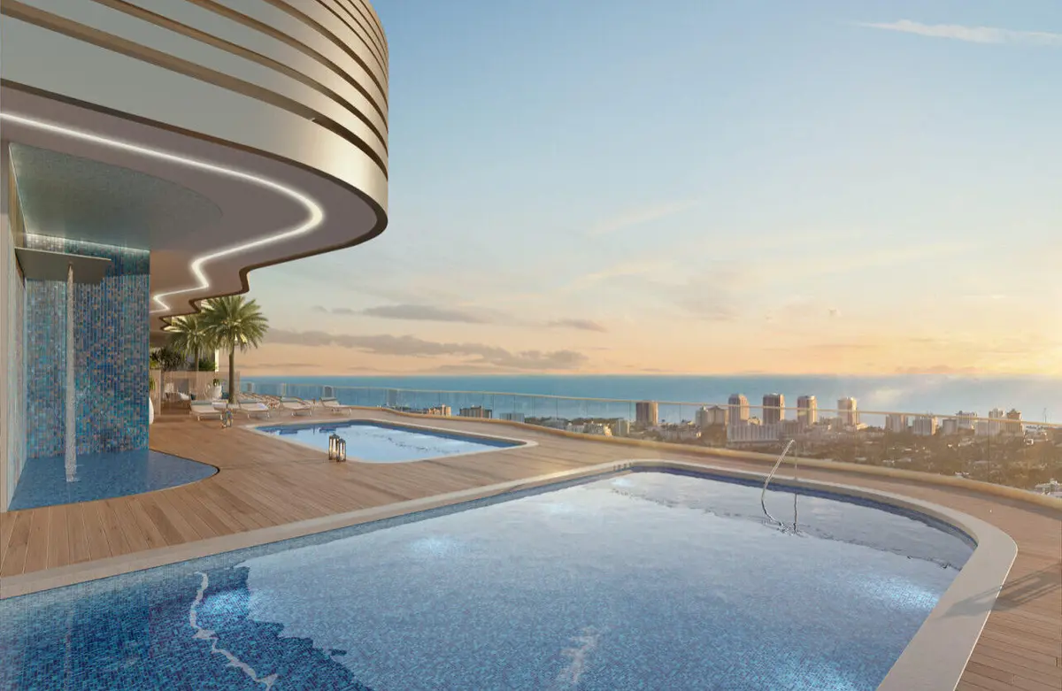 Andare Pool B at 521 E LAS OLAS Boulevard 4102/4103, Fort Lauderdale