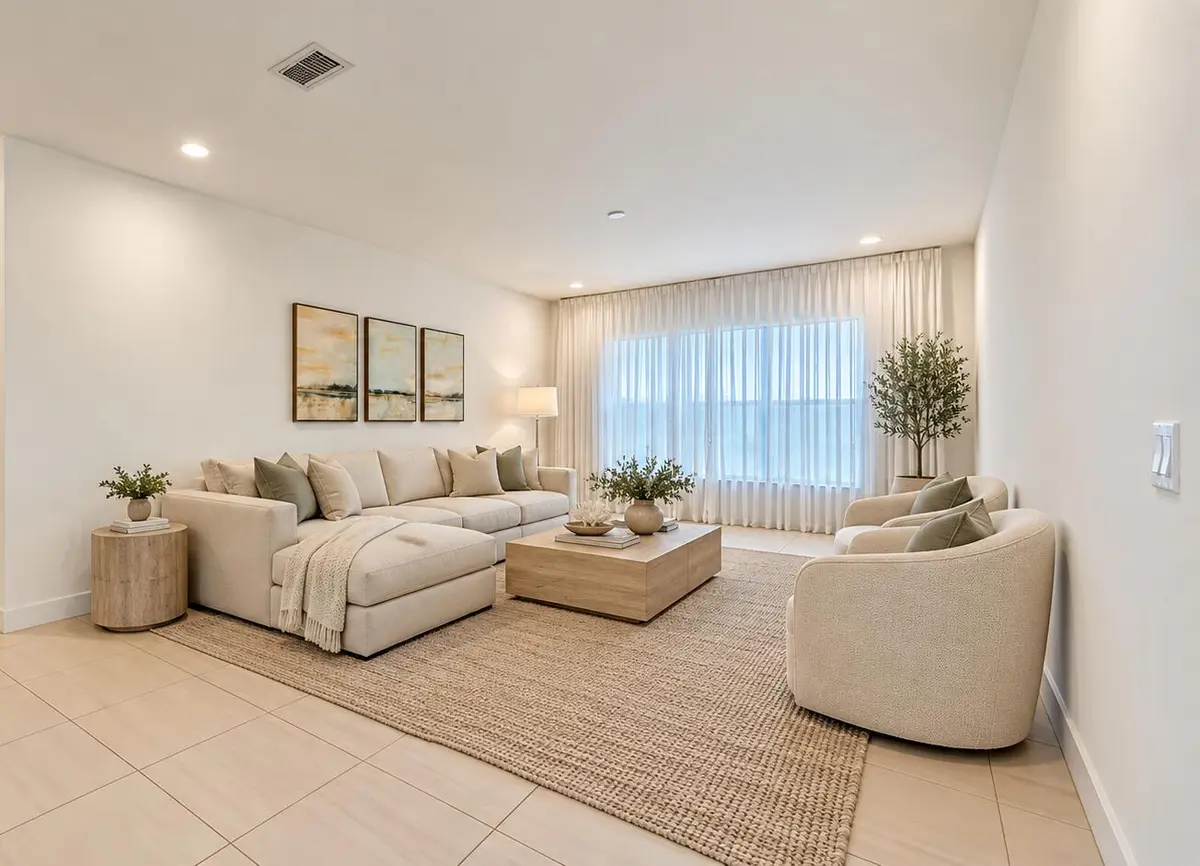 Living Area at 20050 Hirono Lane, Boca Raton