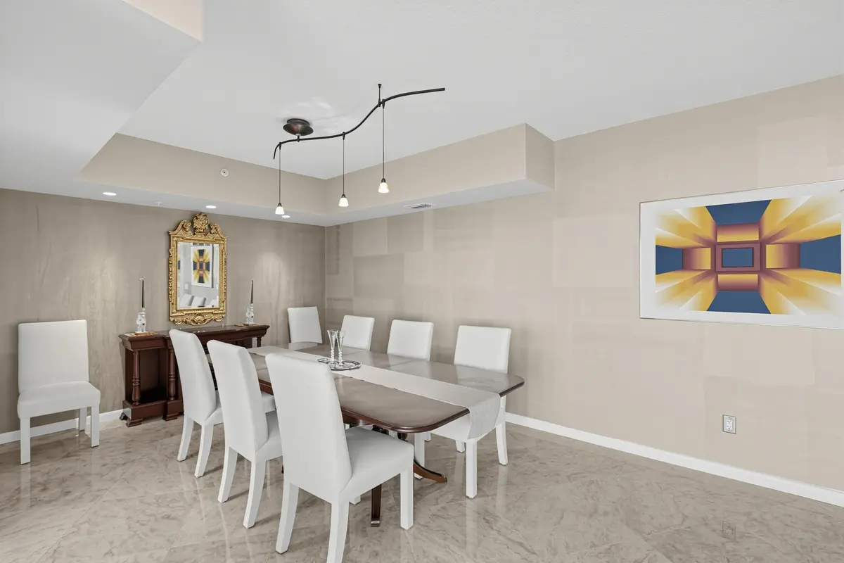 Spacious Dining Room at 411 N New River Drive 1903, Fort Lauderdale
