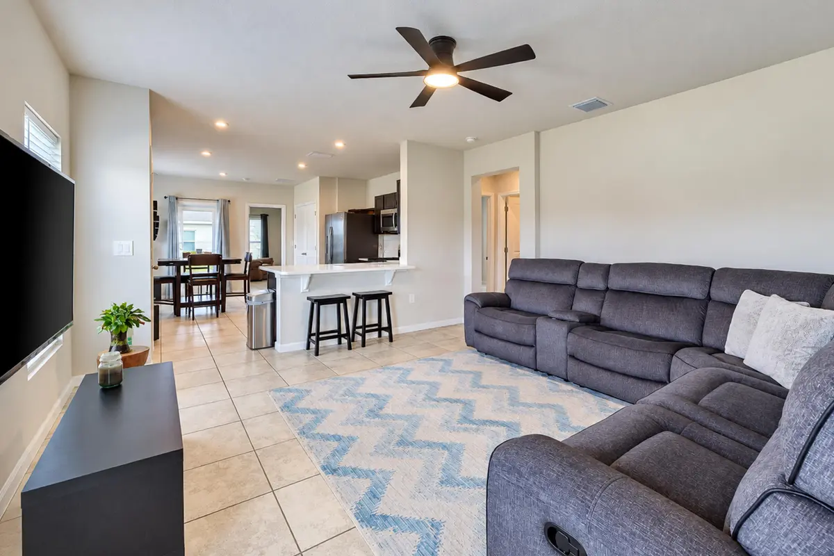 Living Room at 521 Cherimoya Street, Fort Pierce