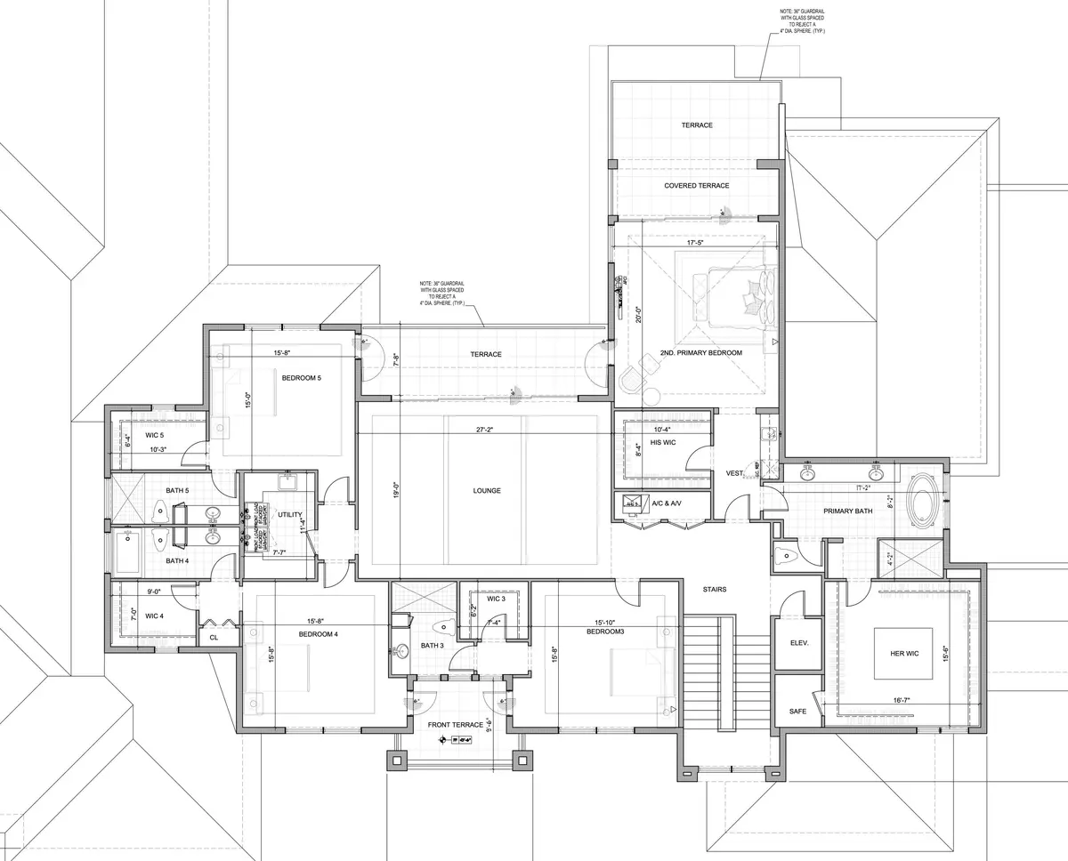 2ND FLOOR PLAN 2450 at 2450 NW 41st Street, Boca Raton