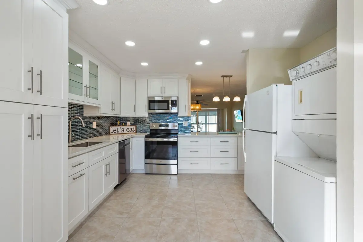 Renovated Kitchen at 1740 NW 19TH Terrace 202, Delray Beach