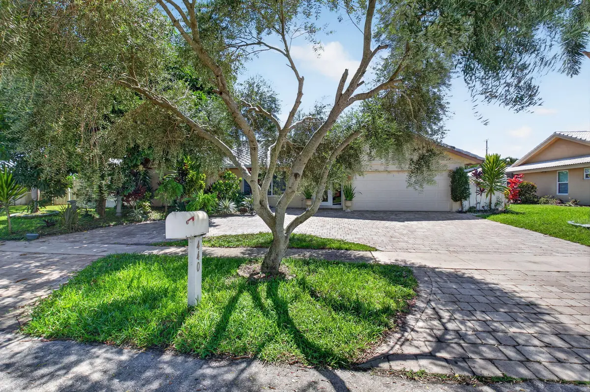 Front of Home at 440 NW 69TH Street, Boca Raton